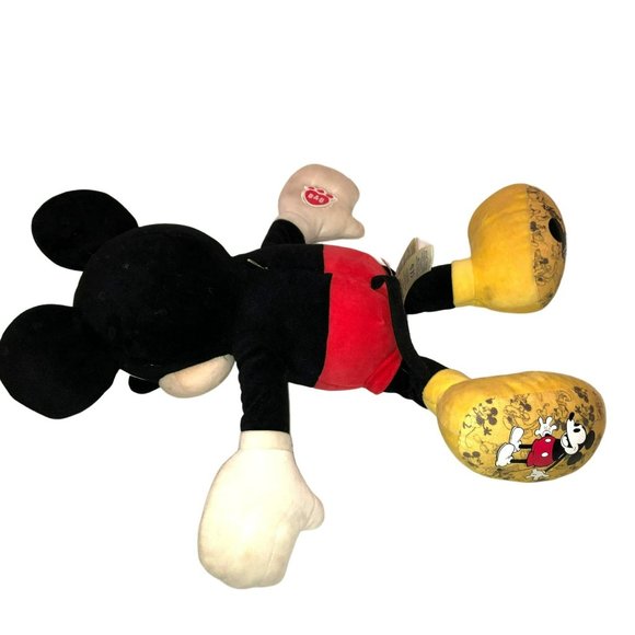 BUILD A BEAR MICKEY MOUSE 90TH ANNIVERSARY PLUSH SOFT TOY LARGE 20" RARE - Picture 3 of 5